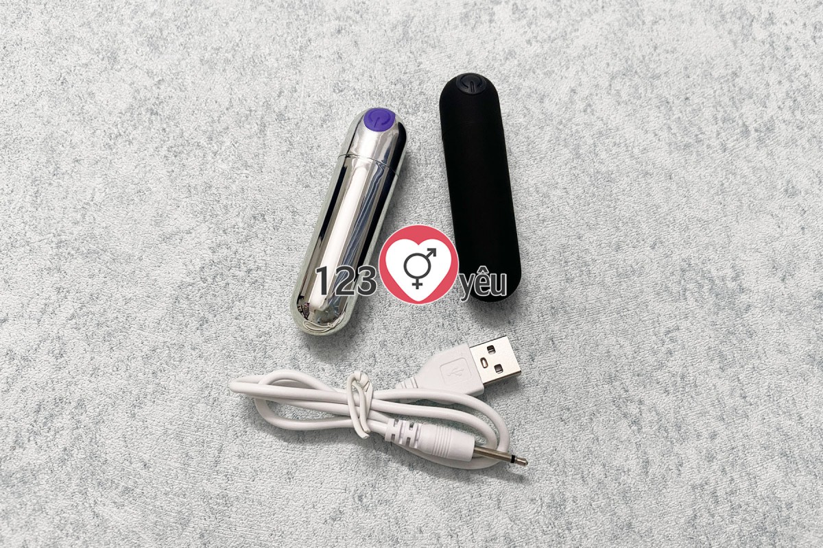 Trứng rung t&igrave;nh y&ecirc;u vi&ecirc;n đạn sạc 2