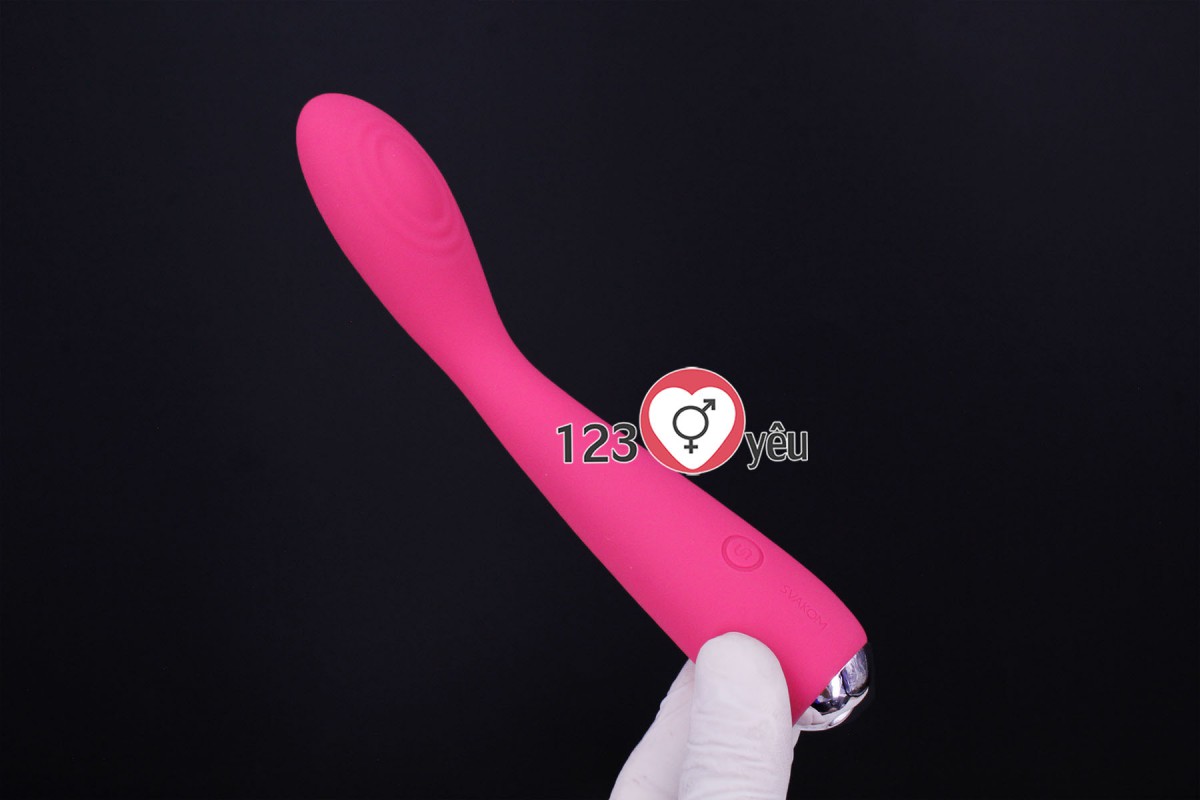 M&aacute;y massage điểm G Svakom Iris rung 5 ch&ecirc;́ đ&ocirc;̣ nhập USA 7