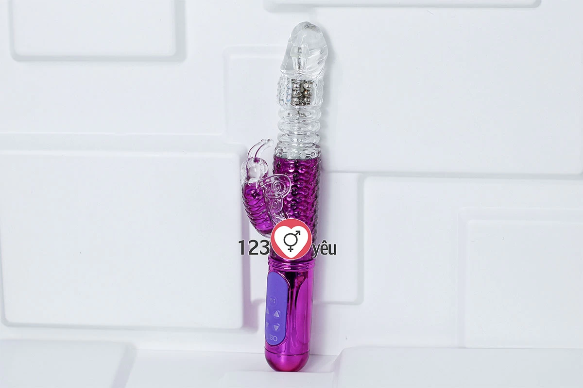 Dương vật giả đa năng Libo thật rung, thụt pin sạc h&agrave;ng thật