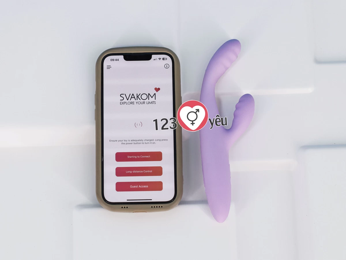 M&aacute;t xa điểm G Svakom Coral c&oacute; nh&aacute;nh