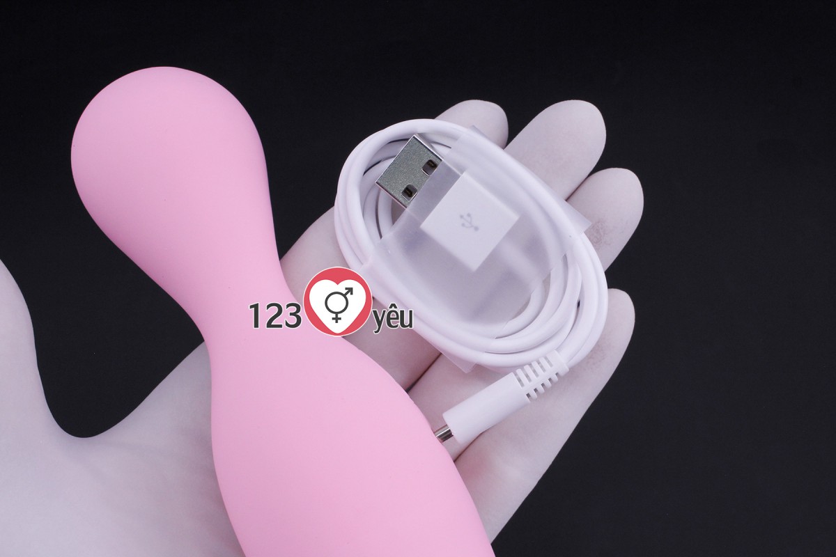 Ng&oacute;n tay rung massage điểm G Svakom Nymph 5 ch&ecirc;́ đ&ocirc;̣ rung 8