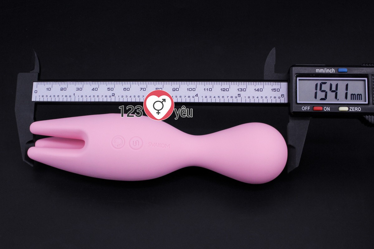 Ng&oacute;n tay rung massage điểm G Svakom Nymph 5 ch&ecirc;́ đ&ocirc;̣ rung 9