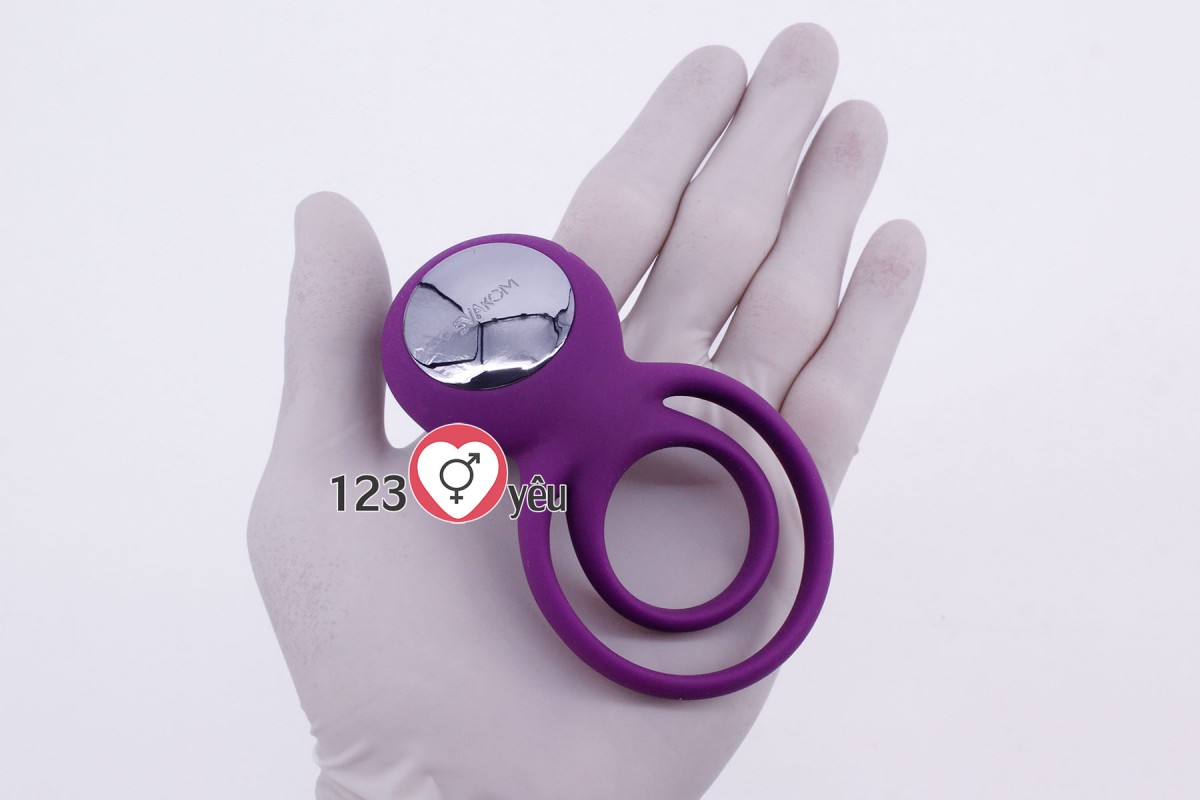 V&ograve;ng rung t&igrave;nh y&ecirc;u Svakom Tammy 5 ch&ecirc;́ đ&ocirc;̣ rung pin sạc h&agrave;ng USA 1