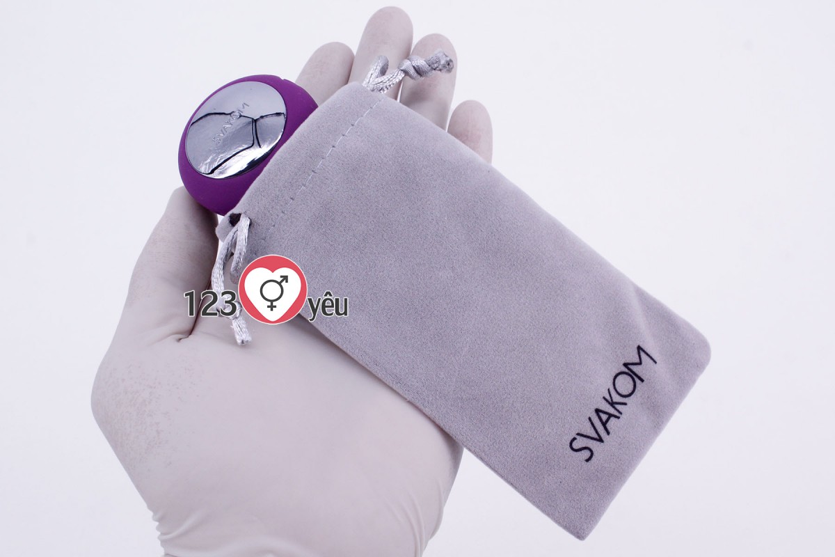 V&ograve;ng rung t&igrave;nh y&ecirc;u Svakom Tammy 5 ch&ecirc;́ đ&ocirc;̣ rung pin sạc h&agrave;ng USA 4