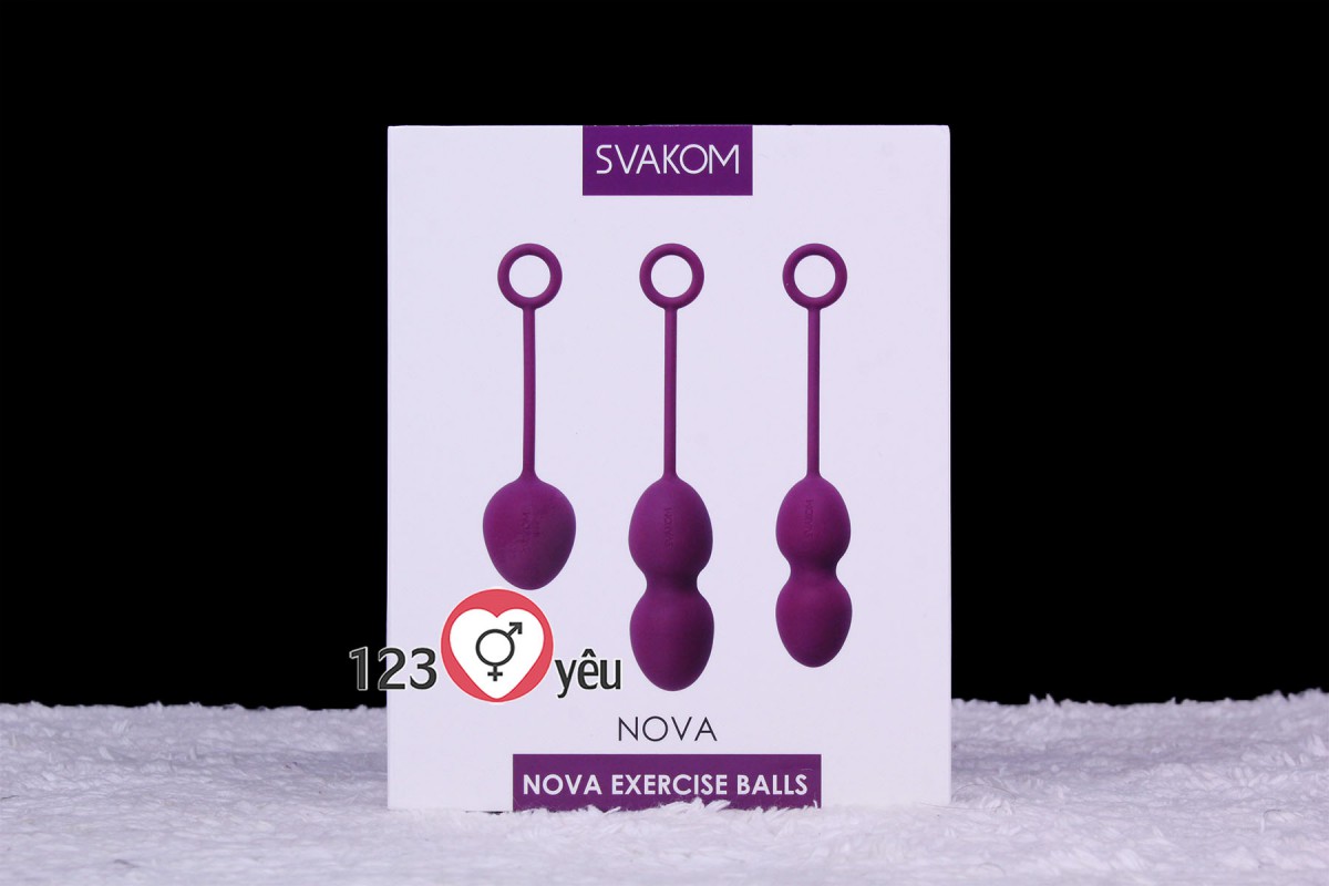 Chuỗi hạt tập se khít &acirc;m đạo Svakom Nova nh&acirc;̣p kh&acirc;̉u Mỹ 1