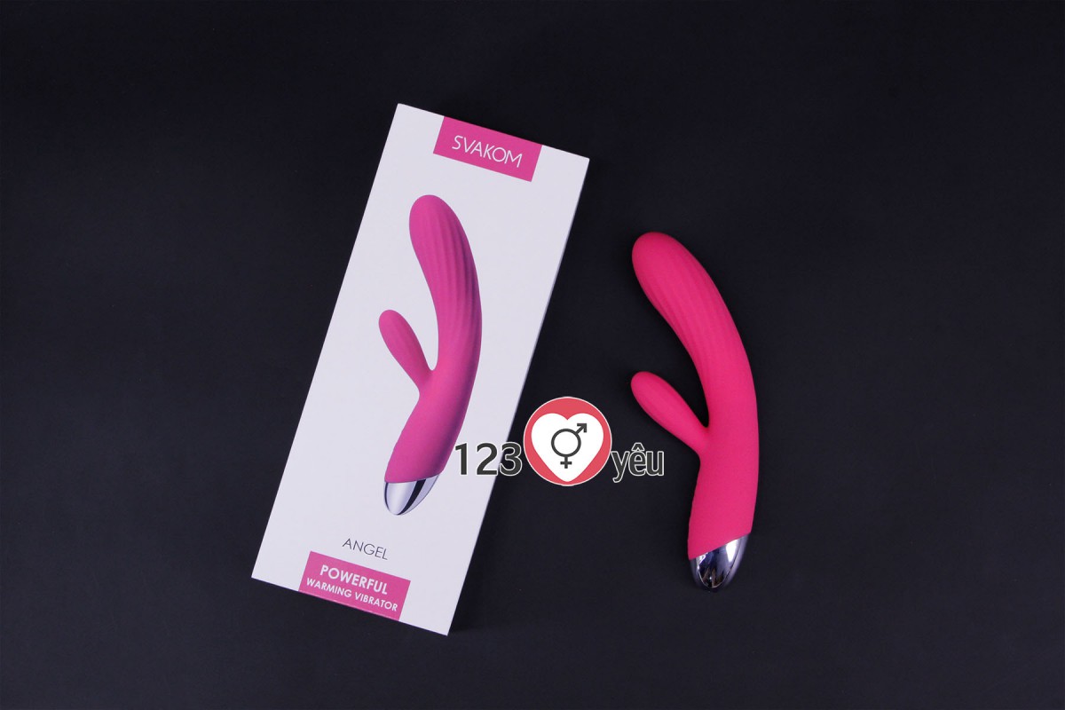 M&aacute;y m&aacute;t xa điểm G 7 bậc thang Svakom Angel hệ thống ấm nhập USA 3