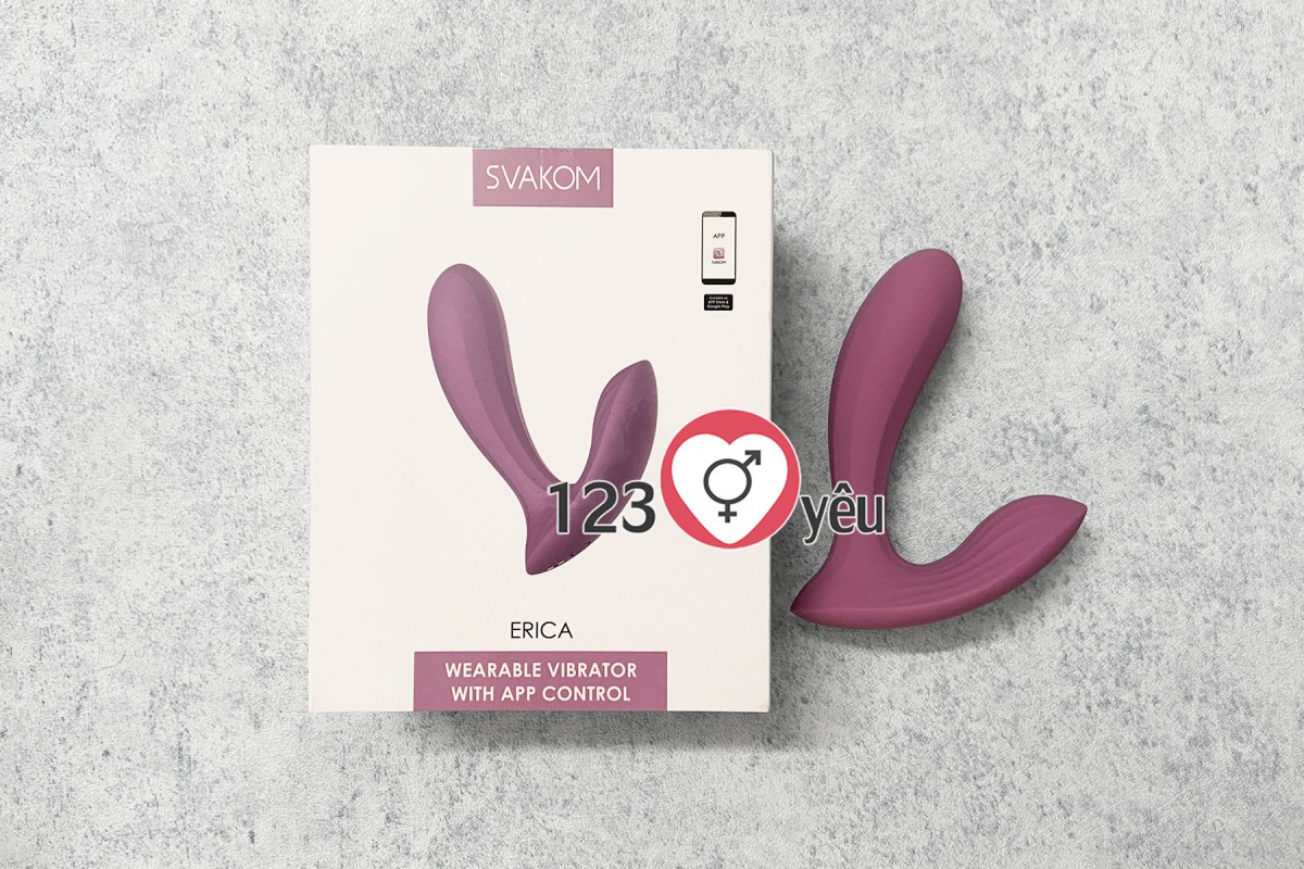 M&aacute;y massage quần l&oacute;t Svakom Erica điều khiển bằng App 1