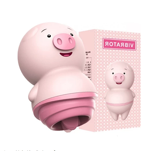 M&aacute;y liếm hạt le, đầu ti h&igrave;nh ch&uacute; heo ngộ nghĩnh