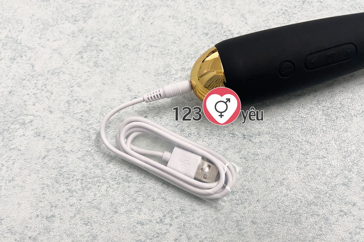 M&aacute;y massage điểm G Svakom Emma ph&aacute;t nhiệt USA 6