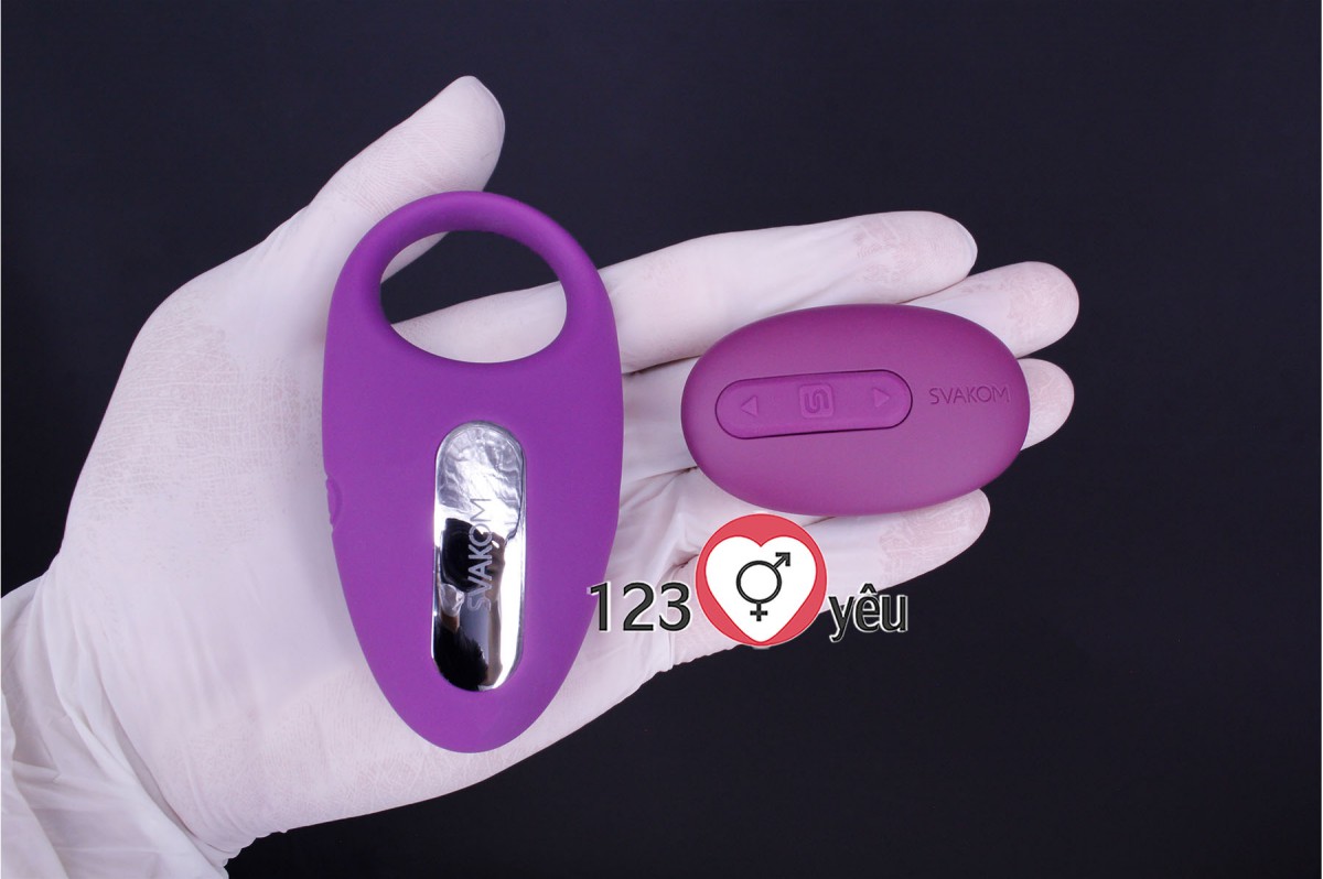 V&ograve;ng đeo dương vật Svakom WINNI 5 ch&ecirc;́ đ&ocirc;̣ rung đi&ecirc;̀u khi&ecirc;̉n từ xa 11