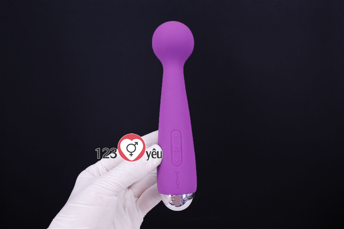 Máy massage đi&ecirc;̉m G Svakom Mini Emma 6 ch&ecirc;́ đ&ocirc;̣ rung pin sạc 6