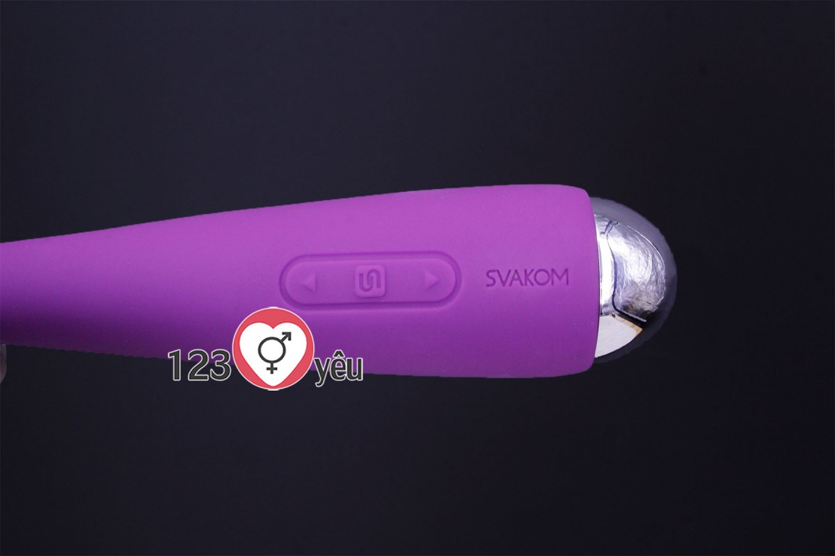 Máy massage đi&ecirc;̉m G Svakom Mini Emma 6 ch&ecirc;́ đ&ocirc;̣ rung pin sạc 9