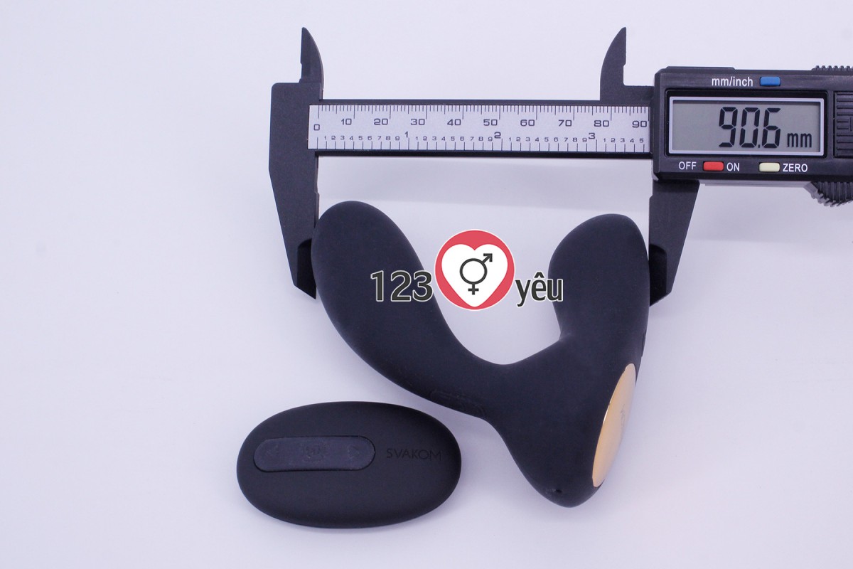 Dụng cụ k&iacute;ch th&iacute;ch hậu m&ocirc;n Svakom Vick 7 ch&ecirc;́ đ&ocirc;̣ rung đi&ecirc;̀u khi&ecirc;̉n từ xa 8