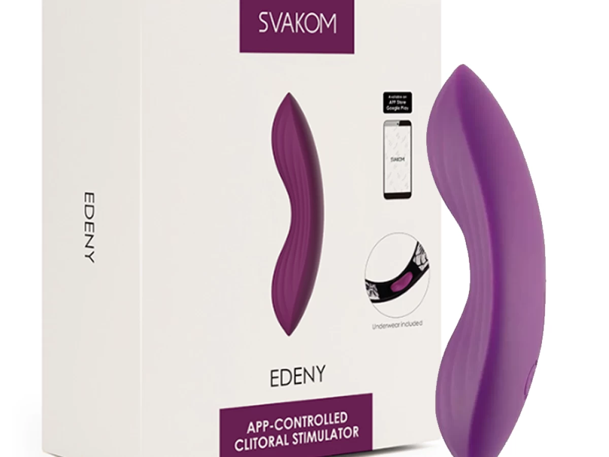 Lưỡi liếm âm đạo Svakom Edeny Echo Neo siêu mềm điều khiển qua app, có quần lót – thông tin sản phẩm