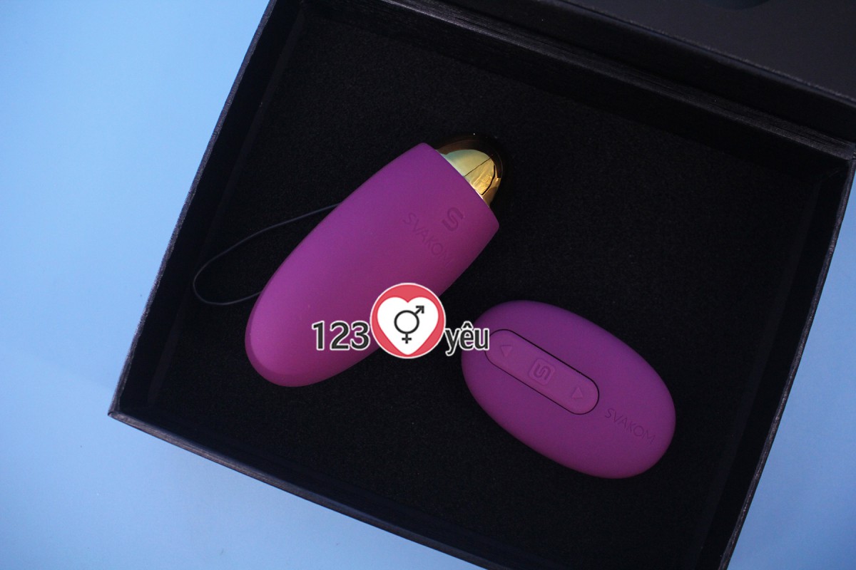 Sex toy trứng rung t&igrave;nh y&ecirc;u cao cấp Svakom ELVA nhập khẩu USA 3
