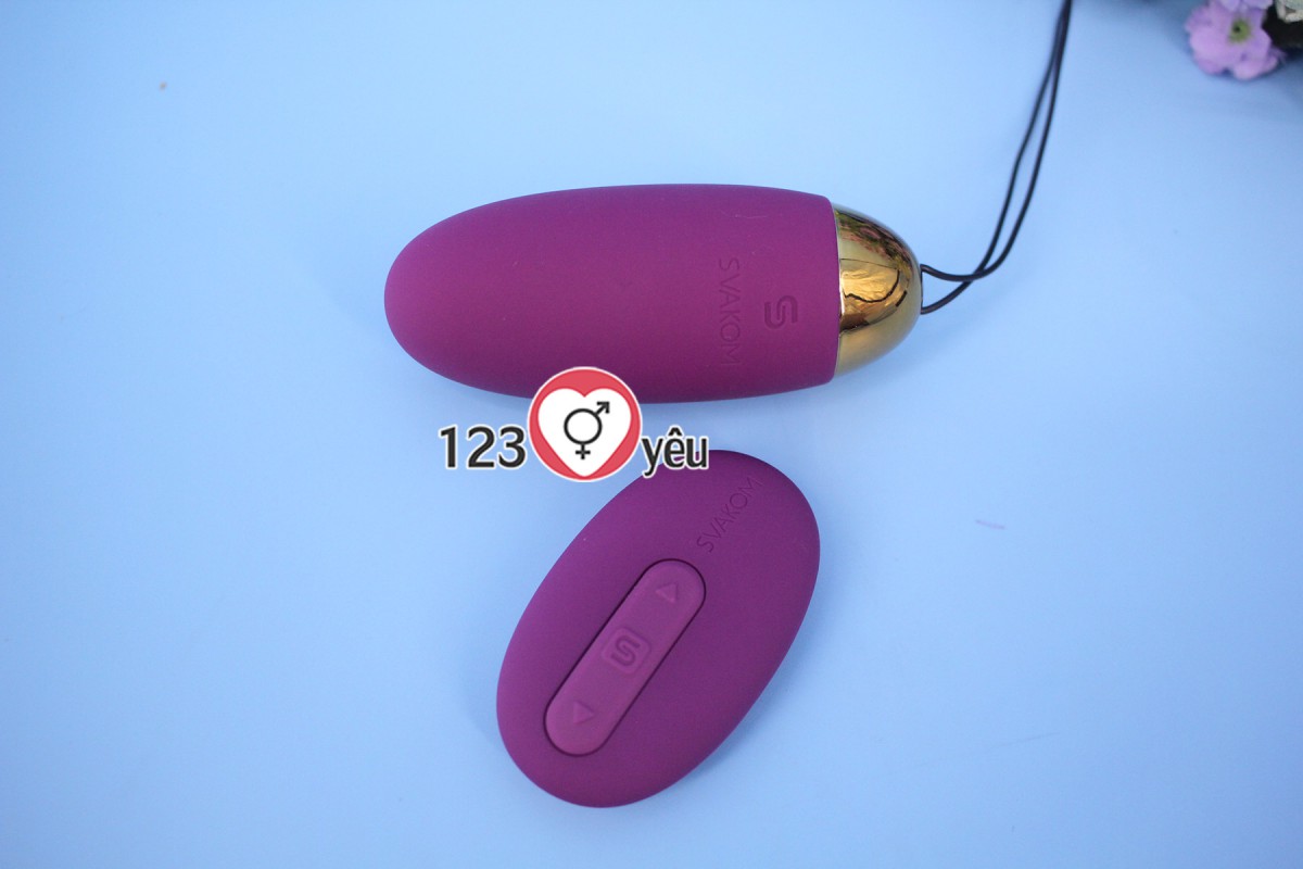 Sex toy trứng rung t&igrave;nh y&ecirc;u cao cấp Svakom ELVA nhập khẩu USA 9
