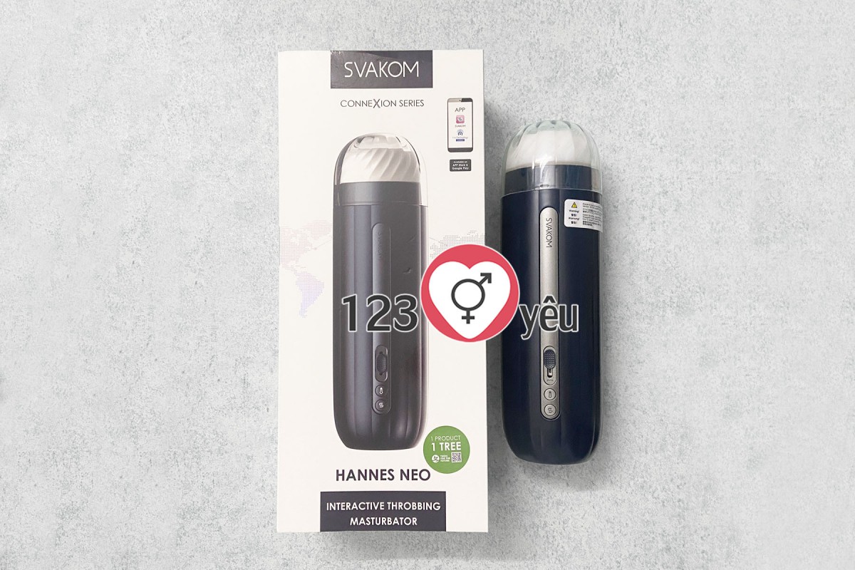 &Acirc;m Đạo Giả Svakom Hannes Cao Cấp Rung M&uacute;t 1