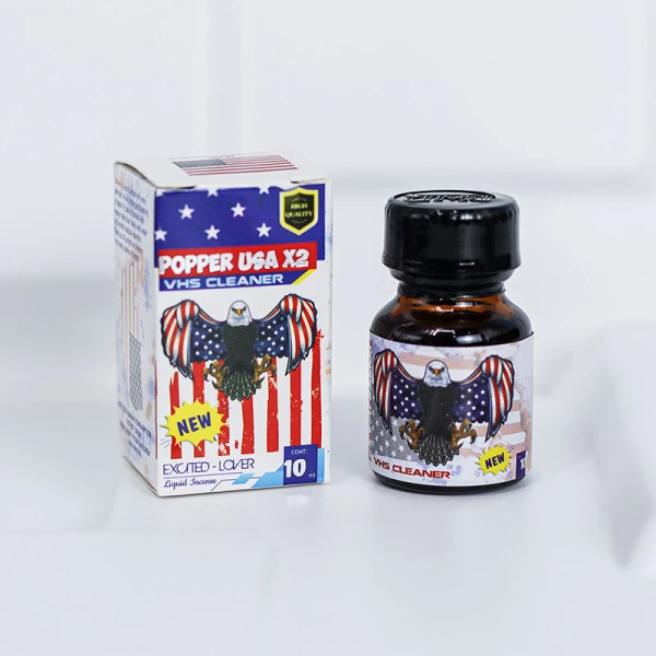 Nước ngửi Popper USA X2 10ml tăng cảm giác hưng phấn – Thông tin chi tiết