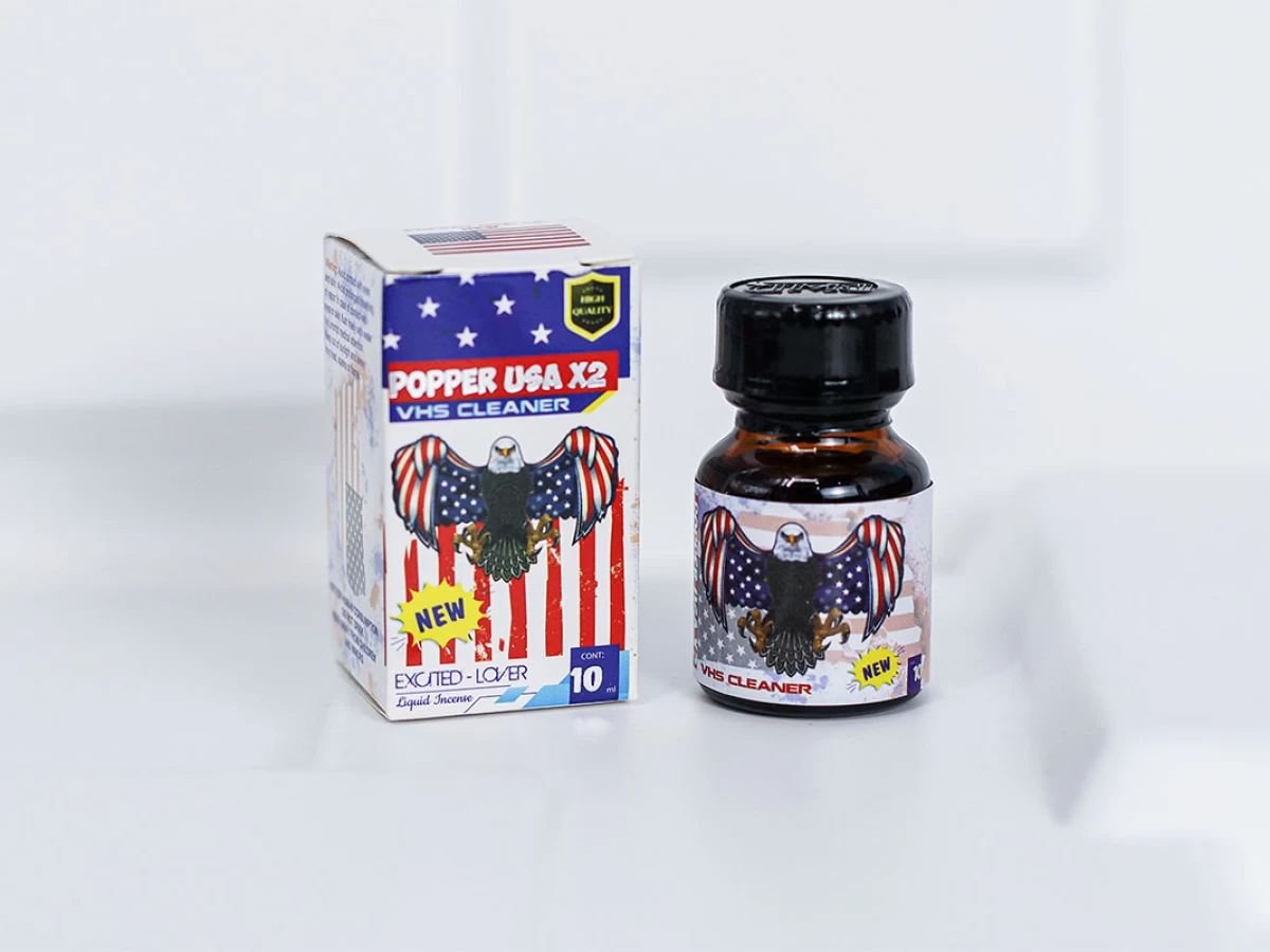 Nước ngửi Popper USA X2 10ml tăng cảm giác hưng phấn – Thông tin chi tiết