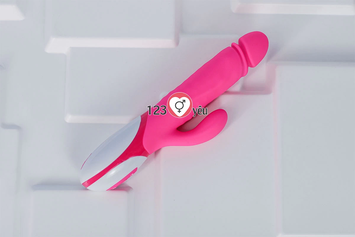 Dương vật giả đa năng Nalone Wave rung, xoay, thụt l&agrave;m ấm sử dụng pin sạc