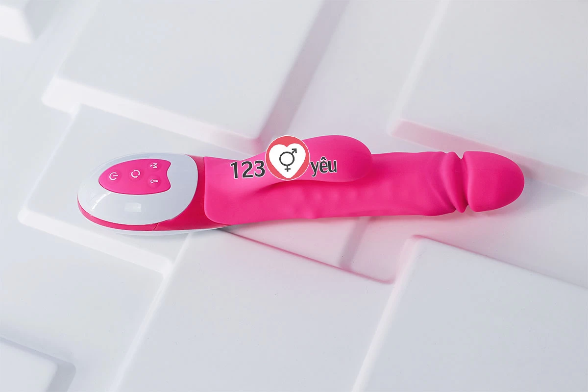 Dương vật giả đa năng Nalone Wave rung, xoay, thụt l&agrave;m ấm sử dụng pin sạc