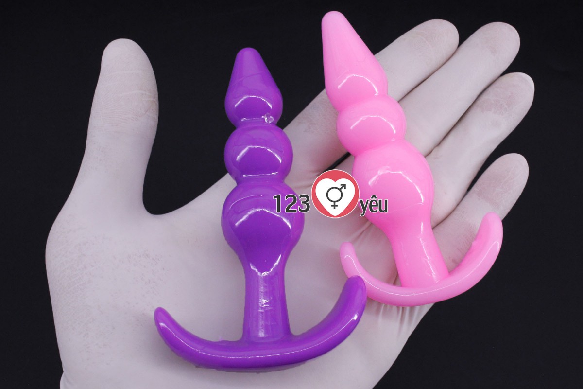 Dụng cụ k&iacute;ch th&iacute;ch hậu m&ocirc;n silicon Anal Plug 2
