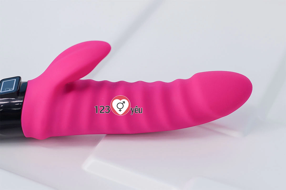 Dương vật giả đa năng Vibration HEATNC 12 ch&ecirc;́ đ&ocirc;̣, phát nhi&ecirc;̣t pin sạc