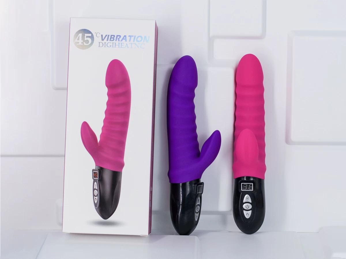 Dương vật giả đa năng Vibration HEATNC 12 chế độ, phát nhiệt pin sạc