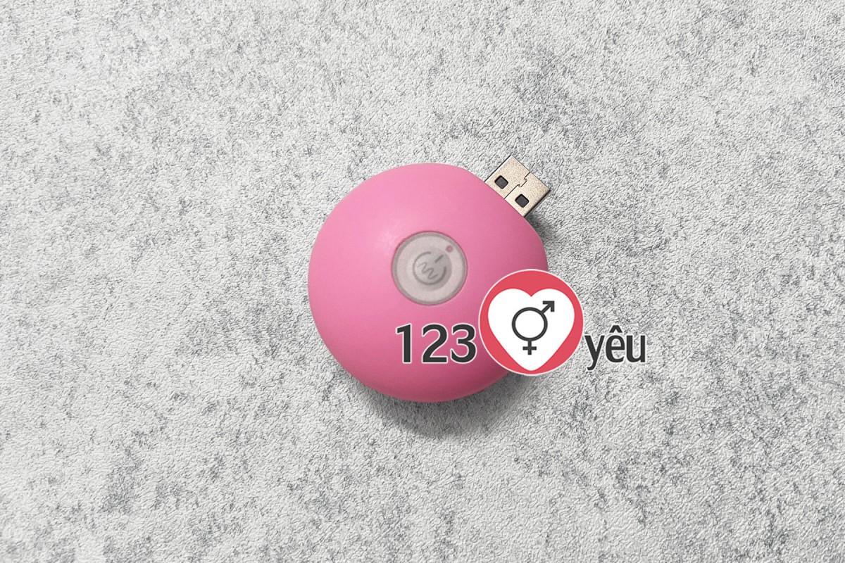 Trứng rung tình y&ecirc;u 1 đầu pin sạc 3