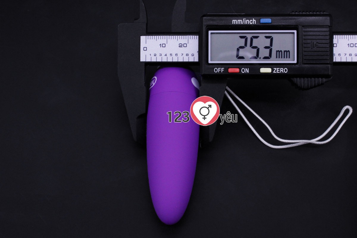 Trứng rung t&igrave;nh y&ecirc;u Durex Krachtige rung 5 ch&ecirc;́ đ&ocirc;̣ pin sạc 7