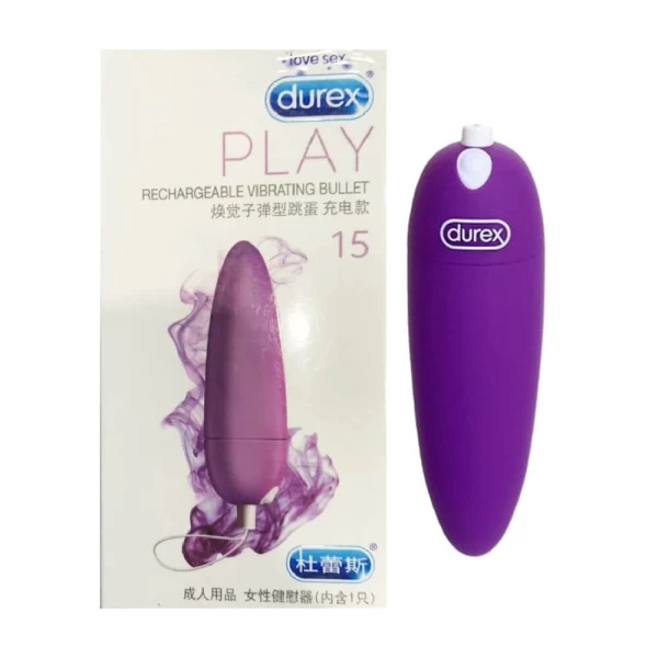 Trứng rung tình yêu Durex Krachtige rung 5 chế độ pin sạc – thông tin sản phẩm