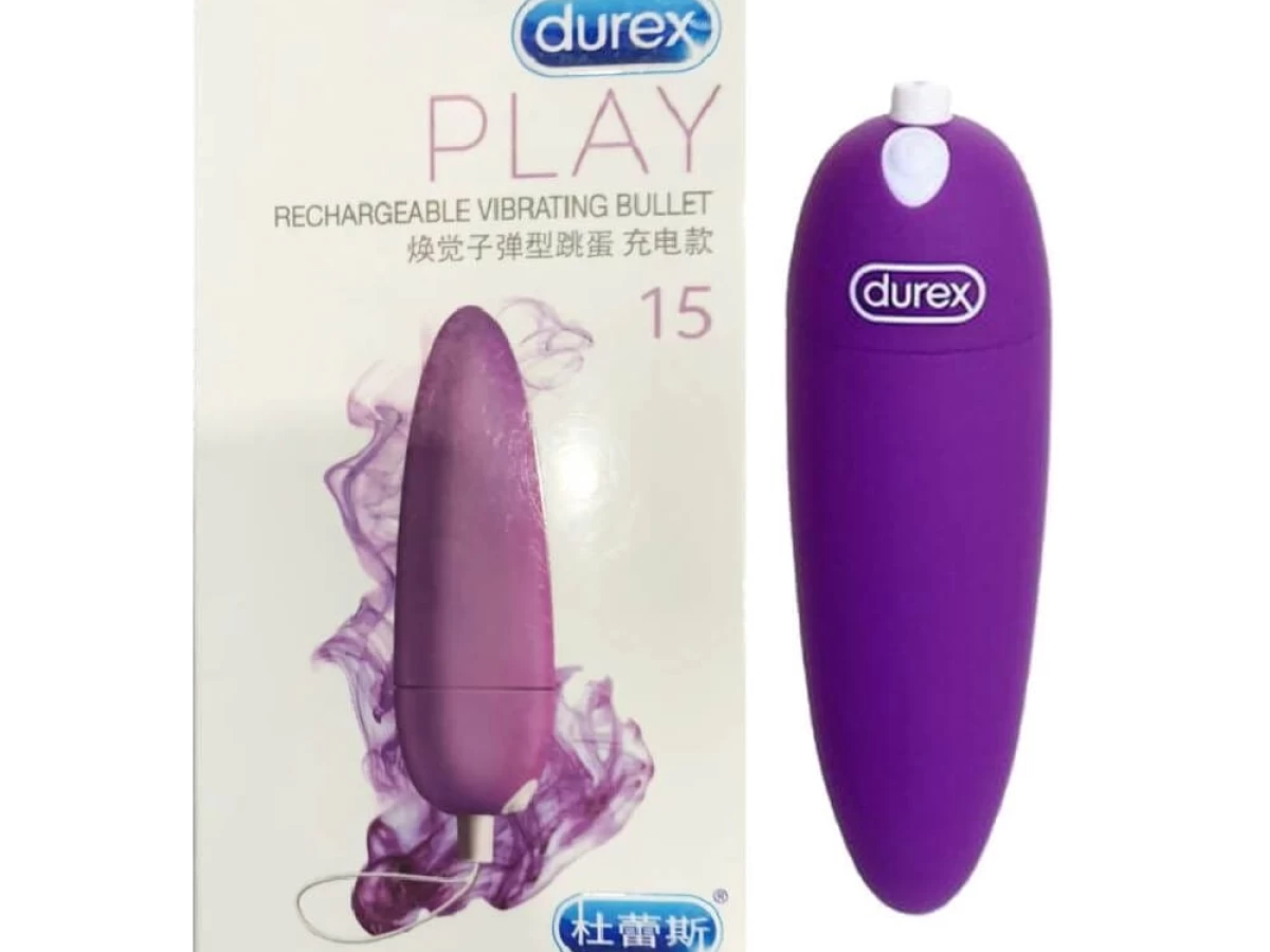 Trứng rung tình yêu Durex Krachtige rung 5 chế độ pin sạc – thông tin sản phẩm