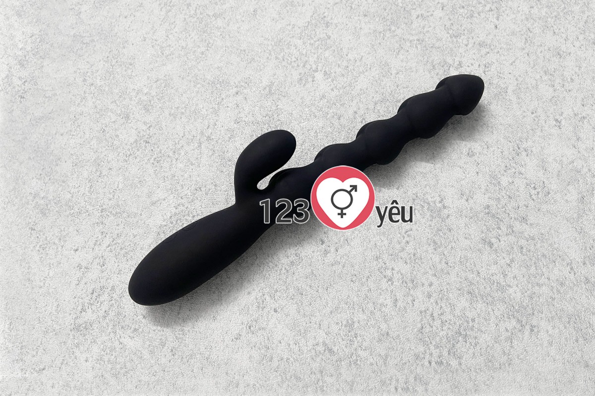 Máy rung mát xa h&acirc;̣u m&ocirc;n 2 nh&aacute;nh pin sạc 1