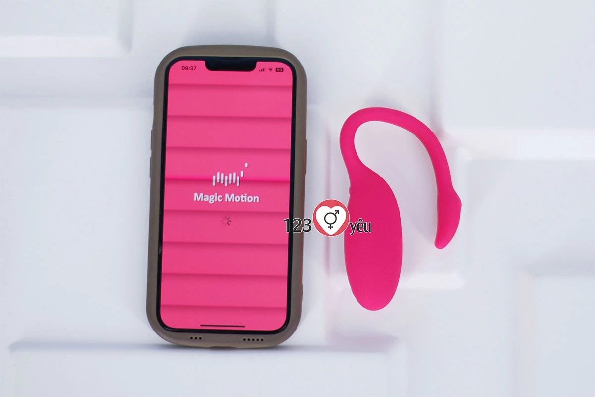 Trứng rung thi&ecirc;n nga Magic Motion Flamingo đi&ecirc;̀u khi&ecirc;̉n Smartphone ➩ H&agrave;ng thật