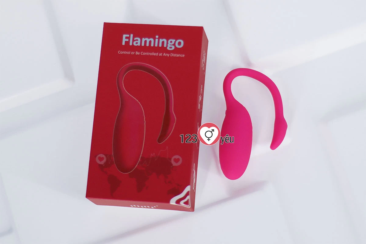 Trứng rung thi&ecirc;n nga Magic Motion Flamingo đi&ecirc;̀u khi&ecirc;̉n Smartphone ➩ H&agrave;ng thật