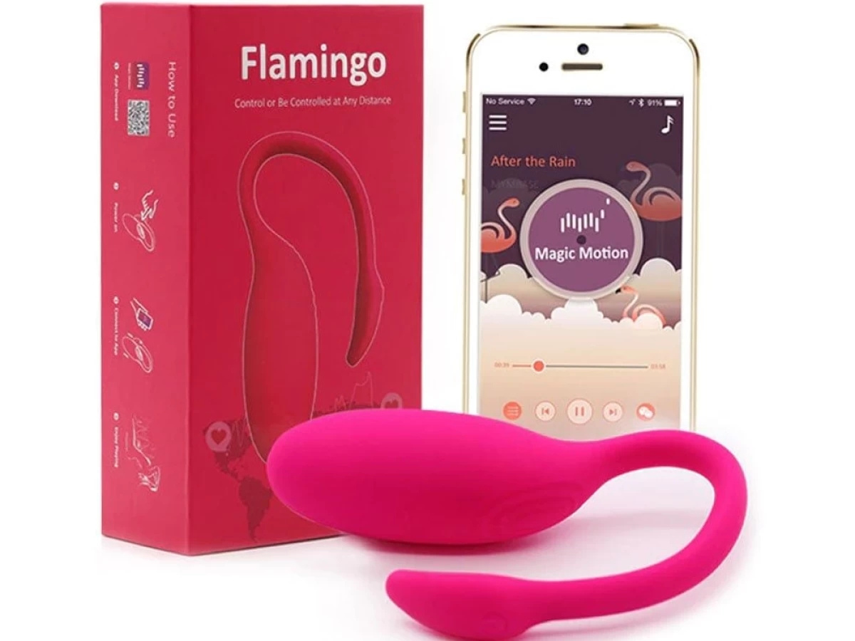 Trứng rung thiên nga Magic Motion Flamingo điều khiển Smartphone ➩ Hàng thật