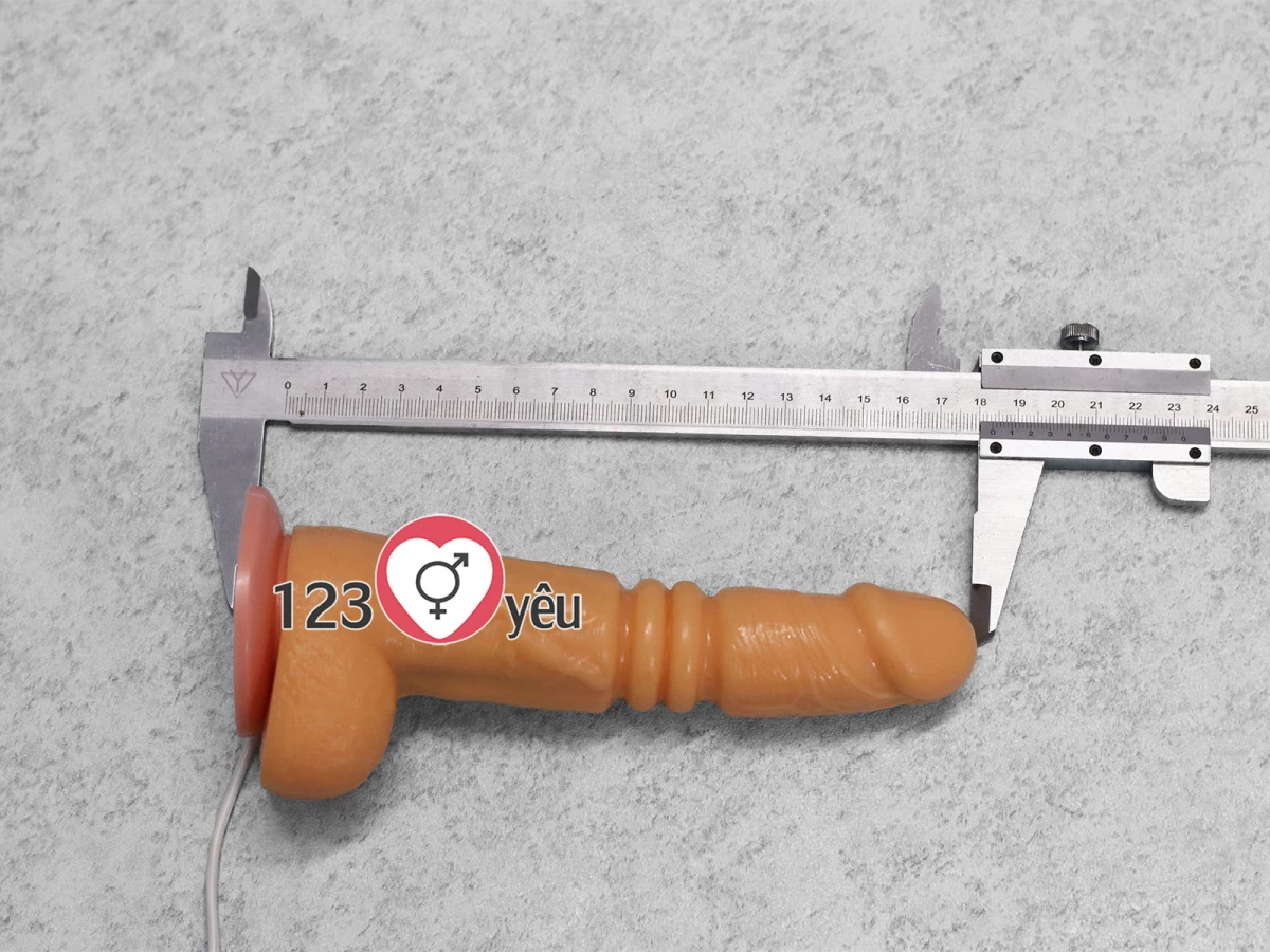 Dương v&acirc;̣t giả có đ&ecirc;́ Excited rung thụt v&agrave; phát nhi&ecirc;̣t pin sạc