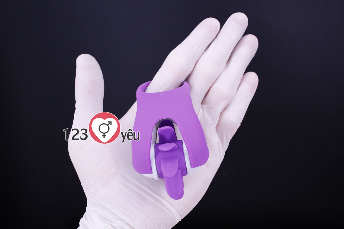 V&ograve;ng đeo dương vật lưỡi xoay CHI rung10 ch&ecirc;́ đ&ocirc;̣ 11