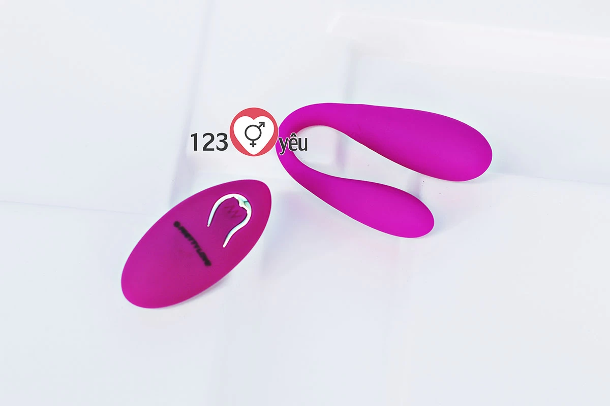 M&aacute;t xa điểm G Pretty love Aldrich 12 ch&ecirc;́ đ&ocirc;̣ điều khiển từ xa