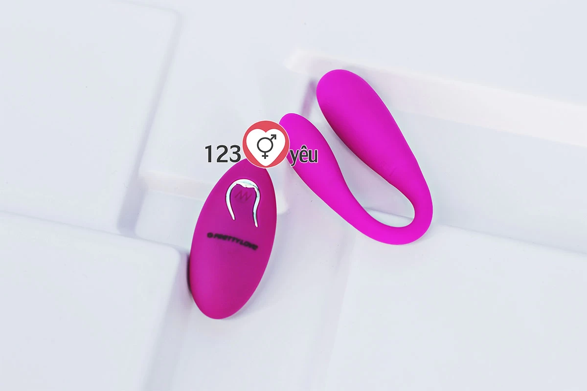 M&aacute;t xa điểm G Pretty love Aldrich 12 ch&ecirc;́ đ&ocirc;̣ điều khiển từ xa