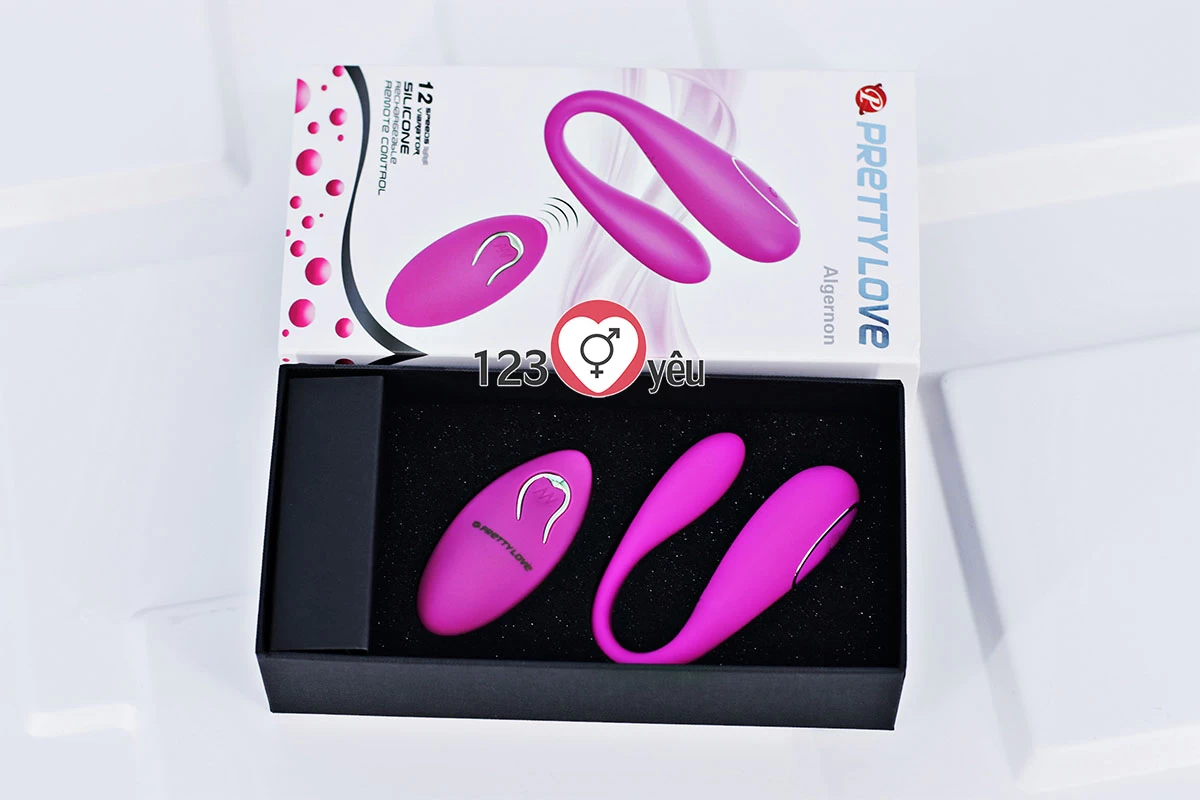 M&aacute;t xa điểm G Pretty love Aldrich 12 ch&ecirc;́ đ&ocirc;̣ điều khiển từ xa