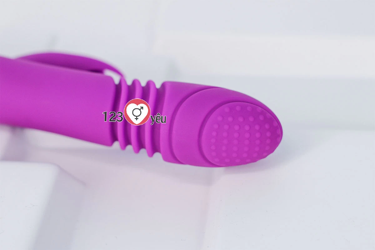 Dương vật giả rung thụt Ella Rod phát nhi&ecirc;̣t pin sạc