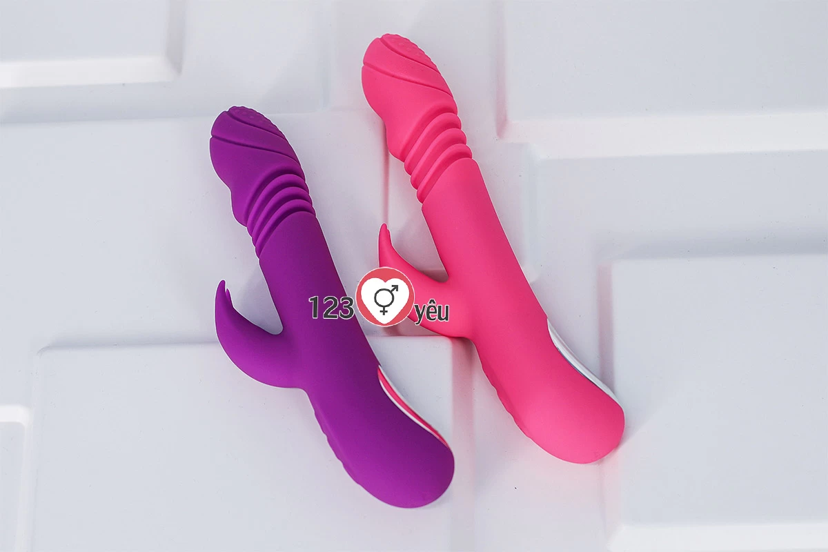 Dương vật giả rung thụt Ella Rod phát nhi&ecirc;̣t pin sạc