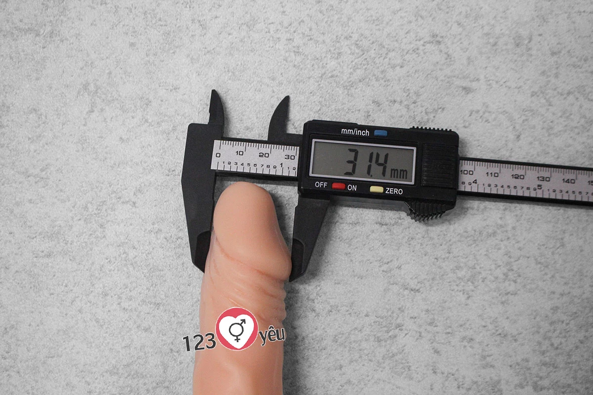 Dương vật giả si&ecirc;u mềm ph&aacute;t nhiệt 12 chế độ XL912 pin sạc