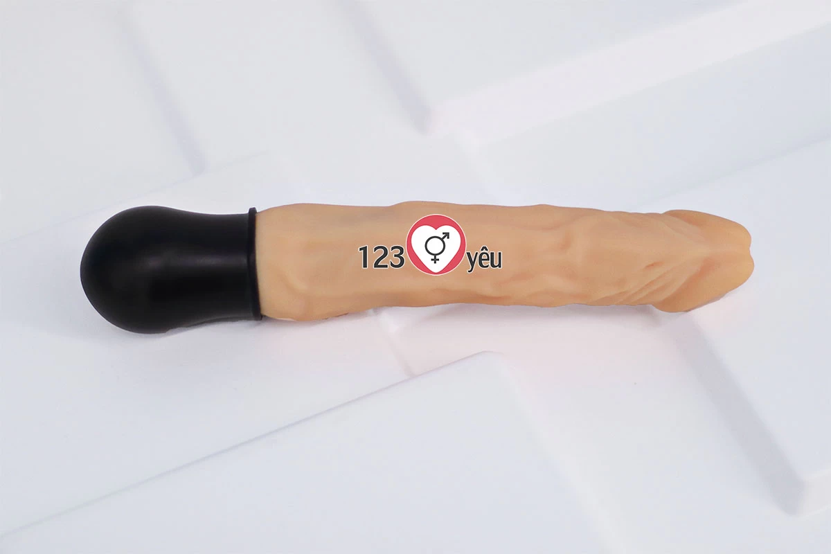 Dương vật giả ph&aacute;t nhiệt XL911 12 chế độ rung