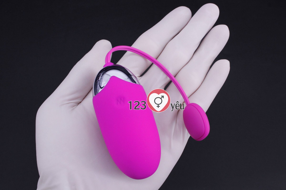 Trứng rung t&igrave;nh y&ecirc;u Prettylove Abner 12 ch&ecirc;́ đ&ocirc;̣ rung đi&ecirc;̀u khi&ecirc;̉n bằng Smartphone 2