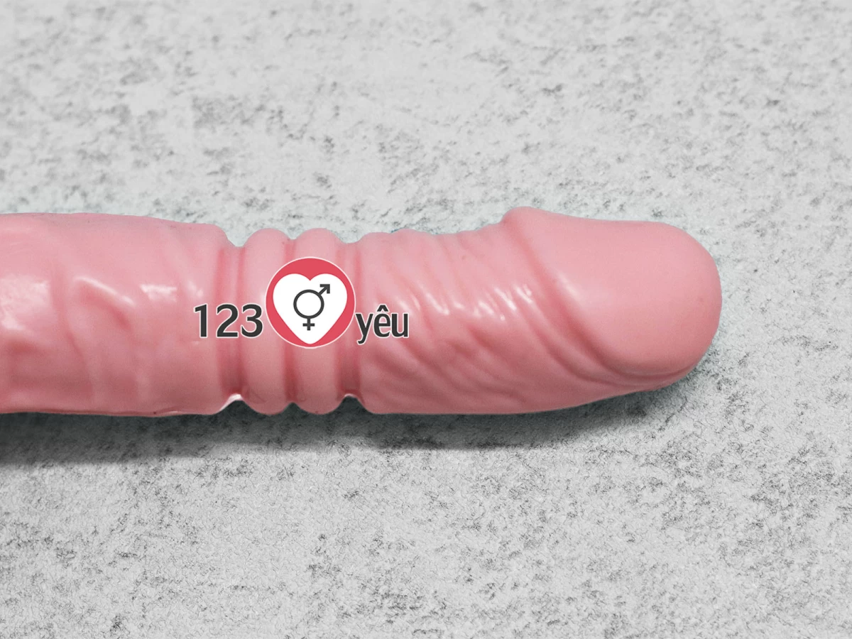Dương vật giả có đế King Size rung thụt