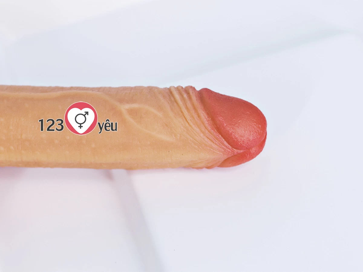 Dương vật giả c&oacute; đế Lovetoy 7 inch da n&acirc;u si&ecirc;u mềm
