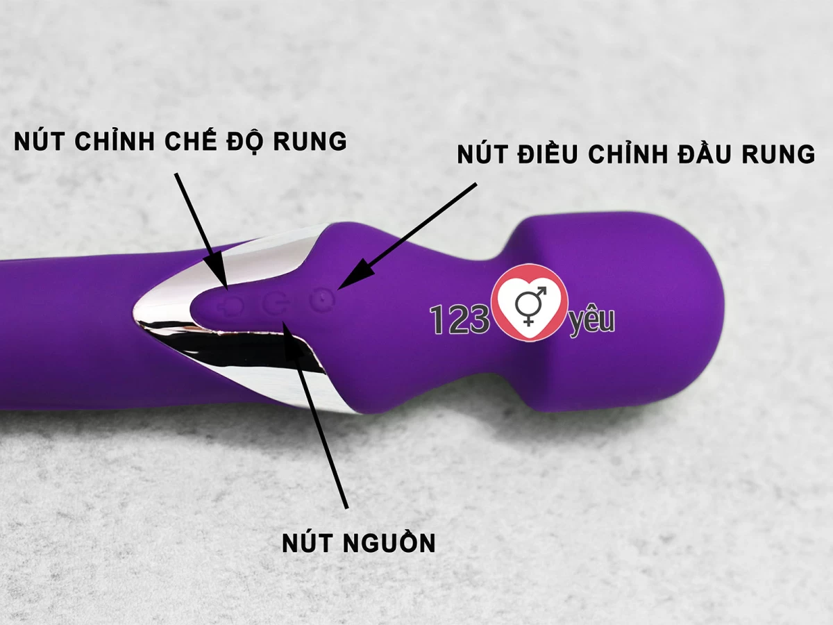 Máy mát xa đi&ecirc;̉m G Aphojoy 2 đ&acirc;̀u c&oacute; bi xoay pin sạc