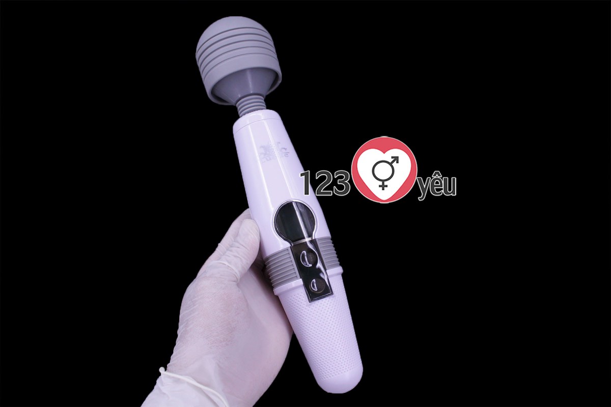 Máy massage điểm G Louge LG818 9 ch&ecirc;́ đ&ocirc;̣ rung pin sạc 2